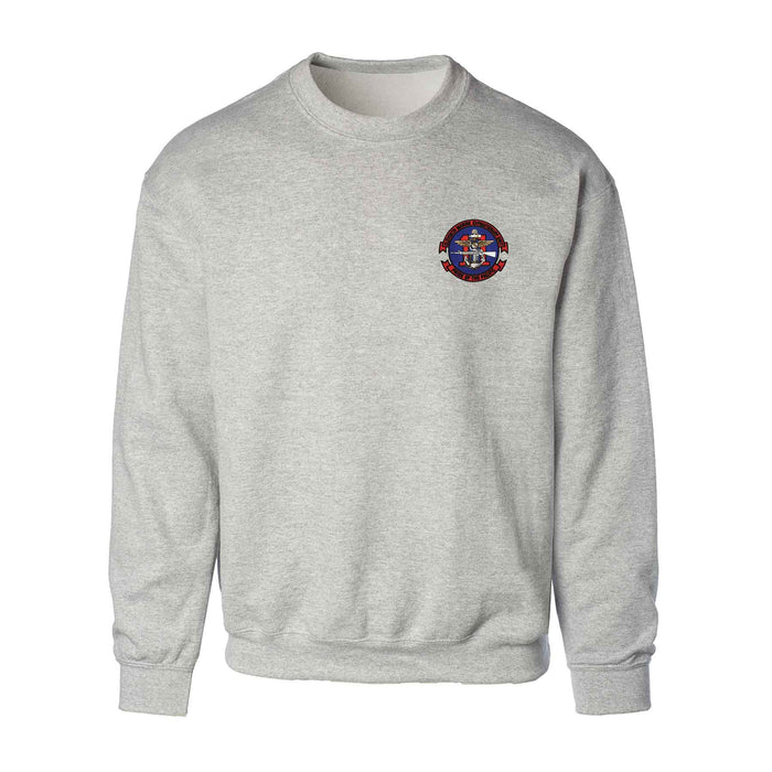 11th MEU - Pride of the Pacific Patch Gray Sweatshirt