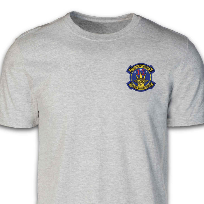 MAG-12 Patch T-shirt Gray - SGT GRIT