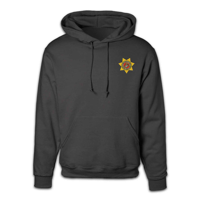 Military Police Patch Black Hoodie