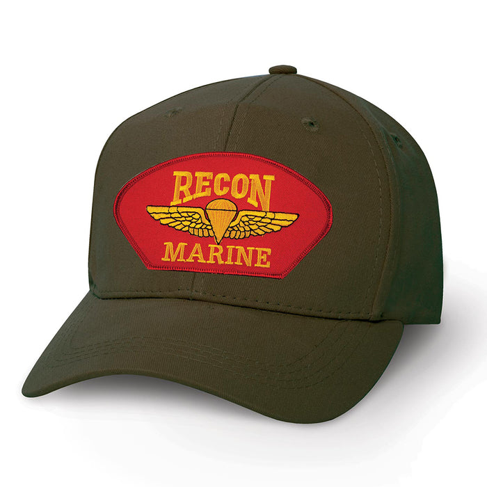 Recon Marine Red Cover Patch Cover - SGT GRIT