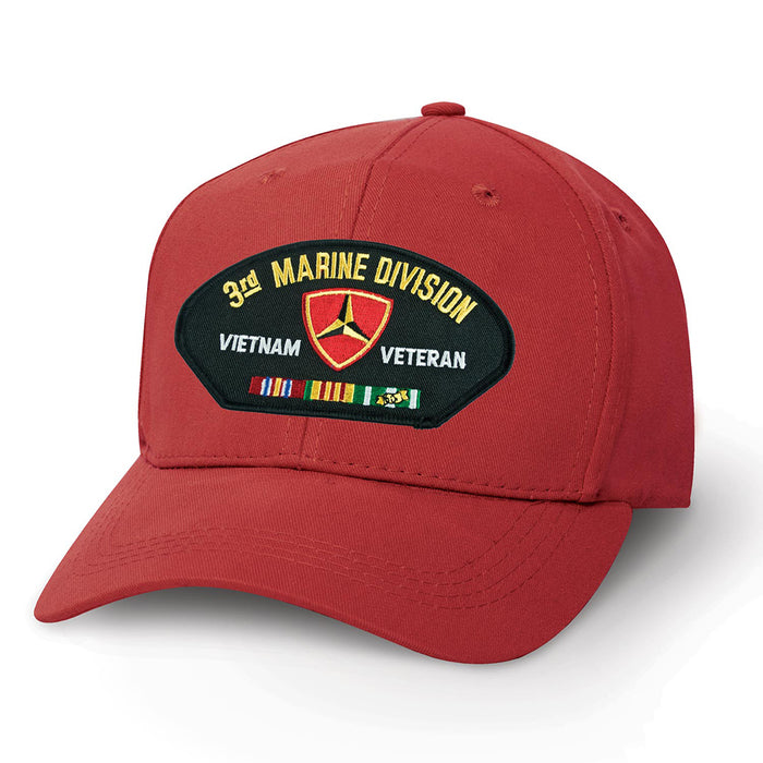 3rd Marine Division Vietnam Veteran Patch Cover