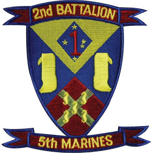 2nd Battalion 5th Marines Patch - SGT GRIT