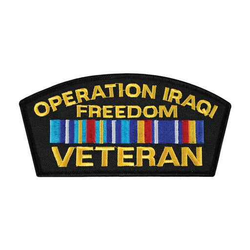 Operation Iraqi Freedom Veteran Cover Patch - SGT GRIT