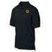 1st LAR Battalion Patch Golf Shirt Black - SGT GRIT