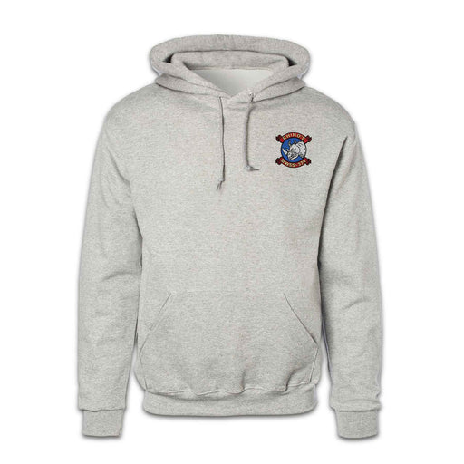 MWSS-374 Patch Gray Hoodie - SGT GRIT