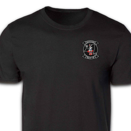 MALS-49 Patch T-shirt Black - SGT GRIT