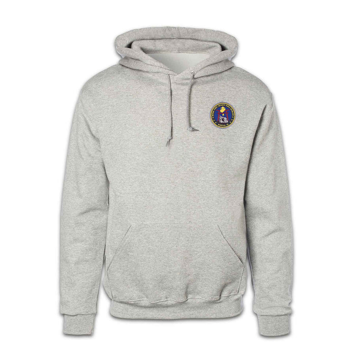 Marine Corps Security Force Battalion Patch Gray Hoodie