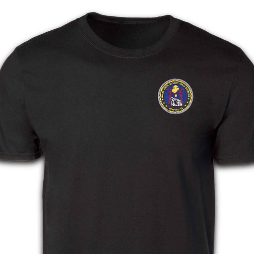 Marine Corps Security Force Battalion Patch T-shirt Black - SGT GRIT