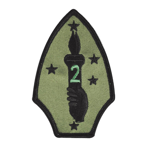 2nd Marine Division OD Green Patch - SGT GRIT