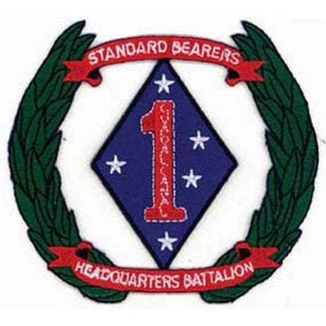 Guadalcanal - Headquarters Battalion Patch - SGT GRIT