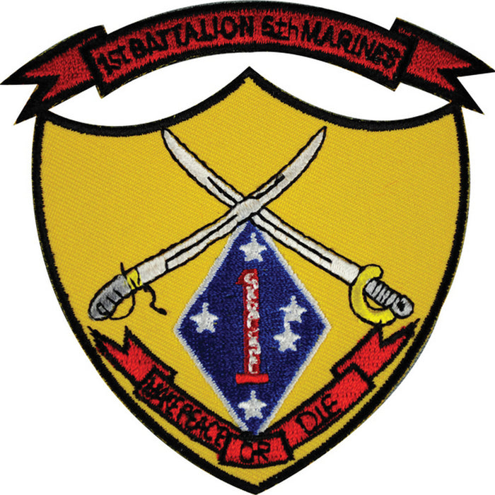 1st Battalion 5th Marines Patch - SGT GRIT