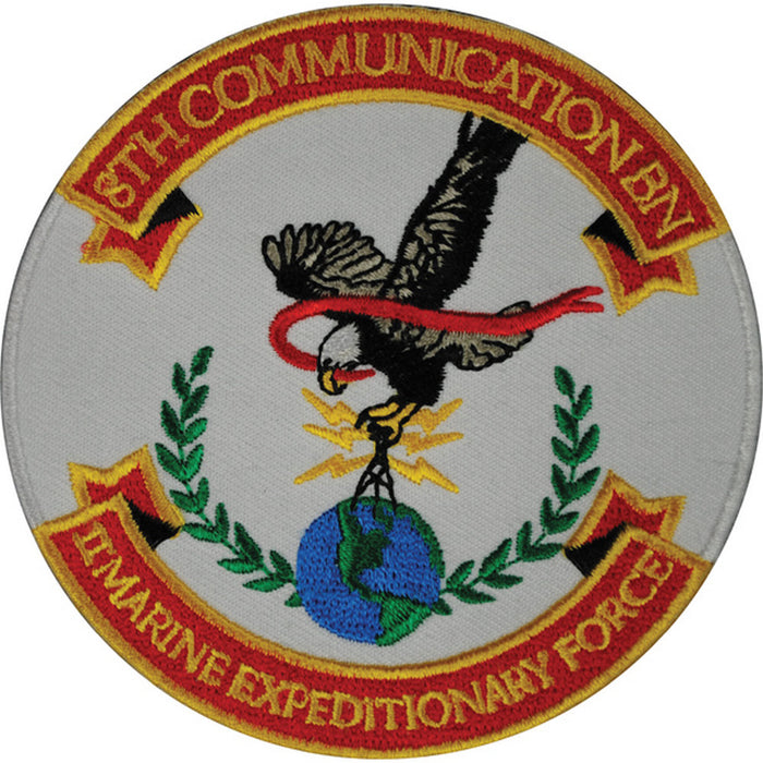 8th Communication Battalion Patch - SGT GRIT