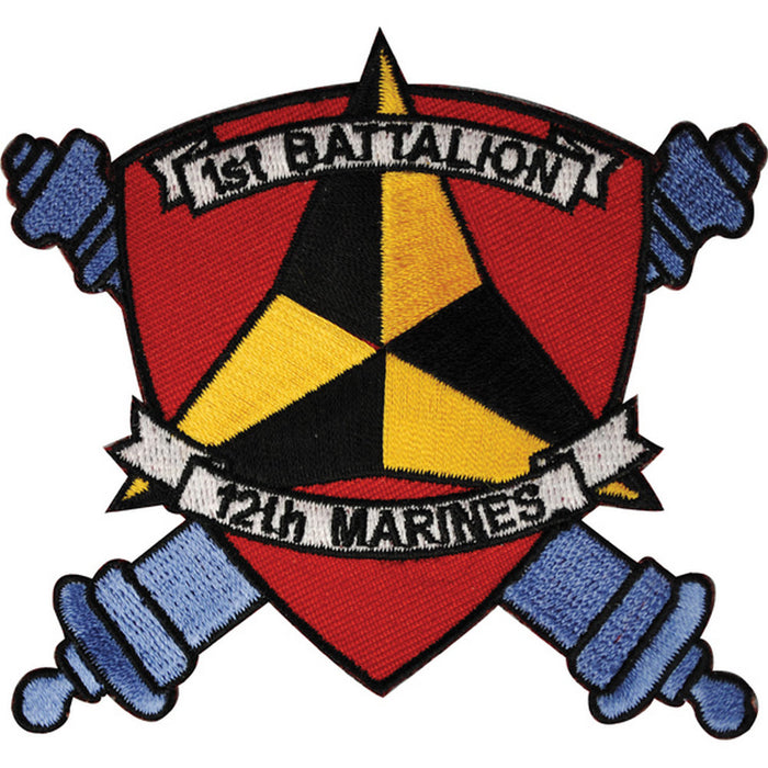 1st Battalion 12th Marines Patch - SGT GRIT