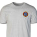 2nd Battalion 7th Marines Patch T-shirt Gray - SGT GRIT