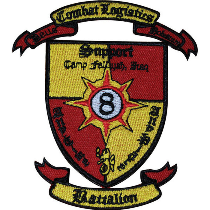 Combat Logistics Battalion 8 Patch - SGT GRIT