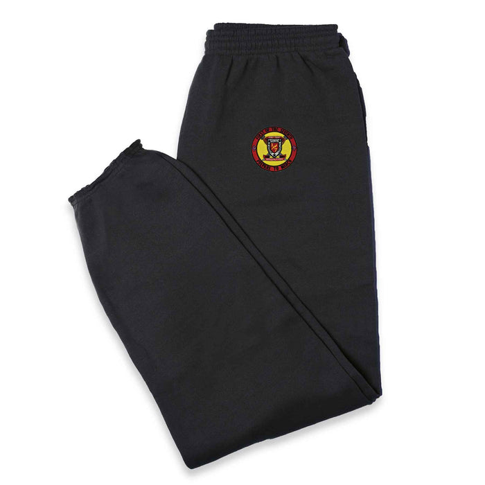 1/7 First of the Seventh Patch Black Sweatpants
