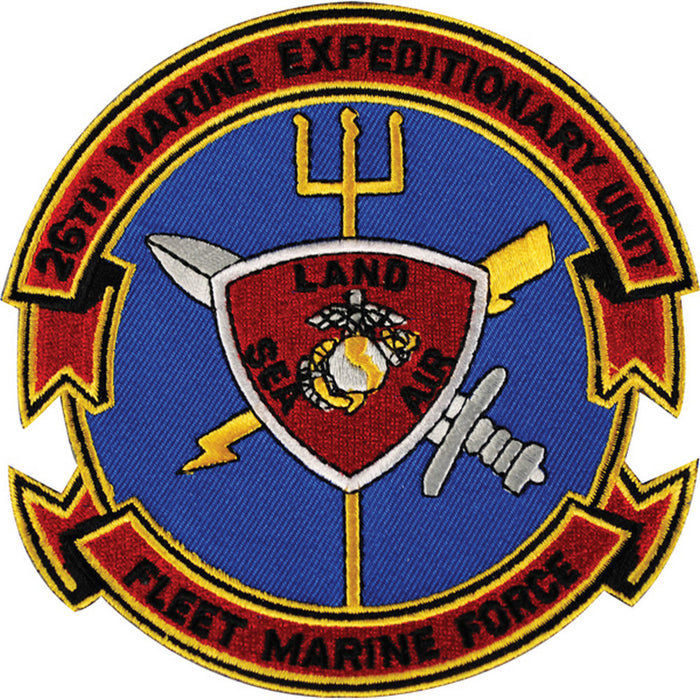 26th Marines Expeditionary Unit - FMF Patch - SGT GRIT