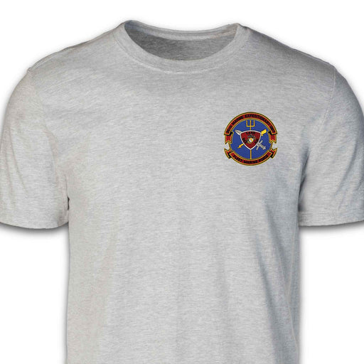 26th Marines Expeditionary Unit - FMF Patch T-shirt Gray - SGT GRIT