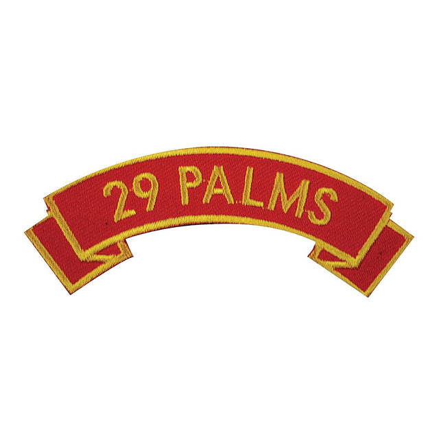 29 Palms Rocker Patch - SGT GRIT