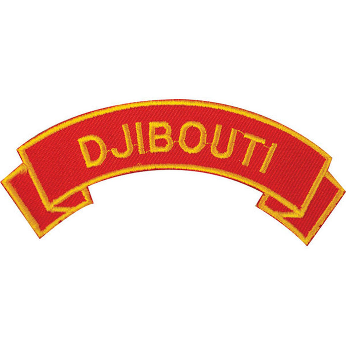 Djibouti Rocker Patch