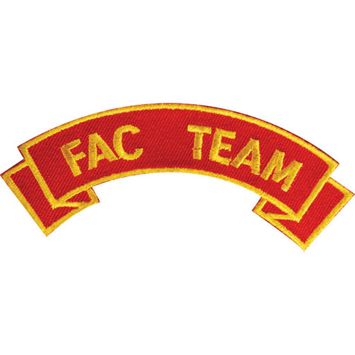 FAC Team Rocker Patch - SGT GRIT