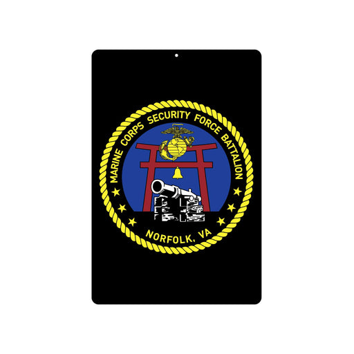 Marine Corps Security Force Battalion Metal Sign - SGT GRIT
