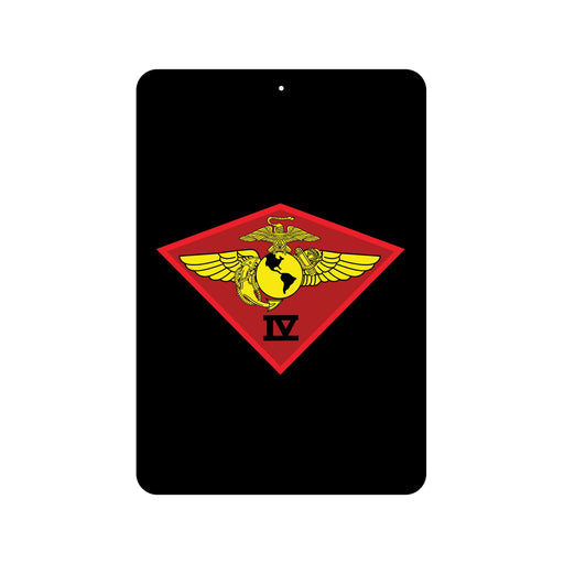 4th Marine Air Wing Metal Sign - SGT GRIT