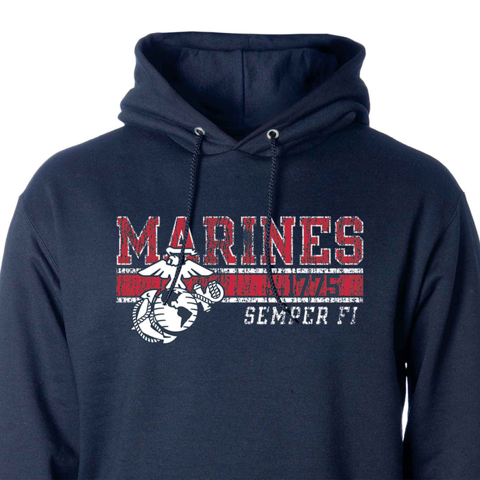 Semper — 1775 Hoodie Fi SGT Champion Marines GRIT