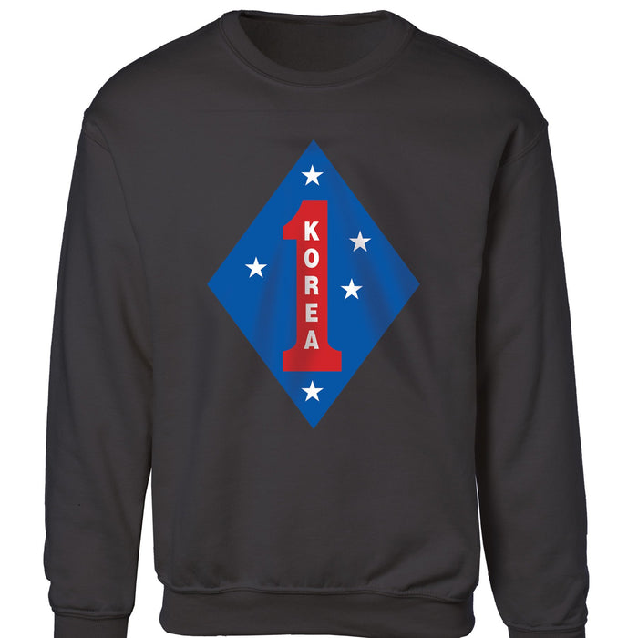 Korea - 1st Marine Division Sweatshirt - SGT GRIT