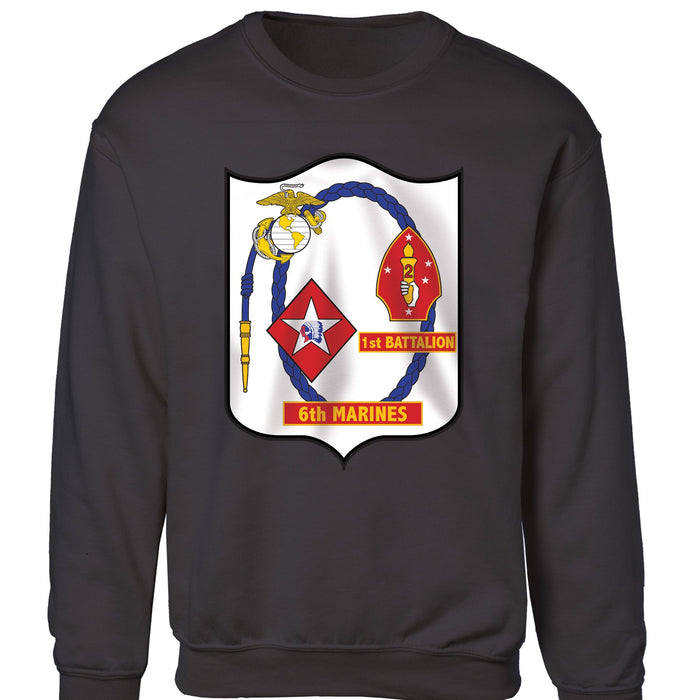 1st Battalion 6th Marines Sweatshirt - SGT GRIT