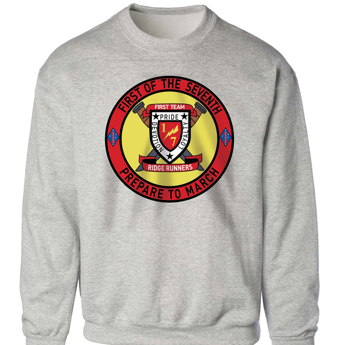 1/7 First of the Seventh Sweatshirt - SGT GRIT