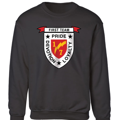 1st Battalion 7th Marines Sweatshirt - SGT GRIT