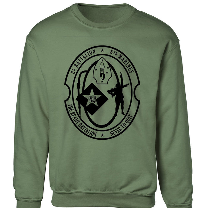 2nd Battalion 6th Marines Sweatshirt - SGT GRIT