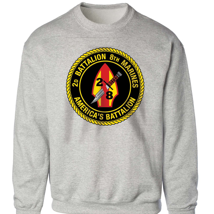 2nd Battalion 8th Marines Sweatshirt - SGT GRIT