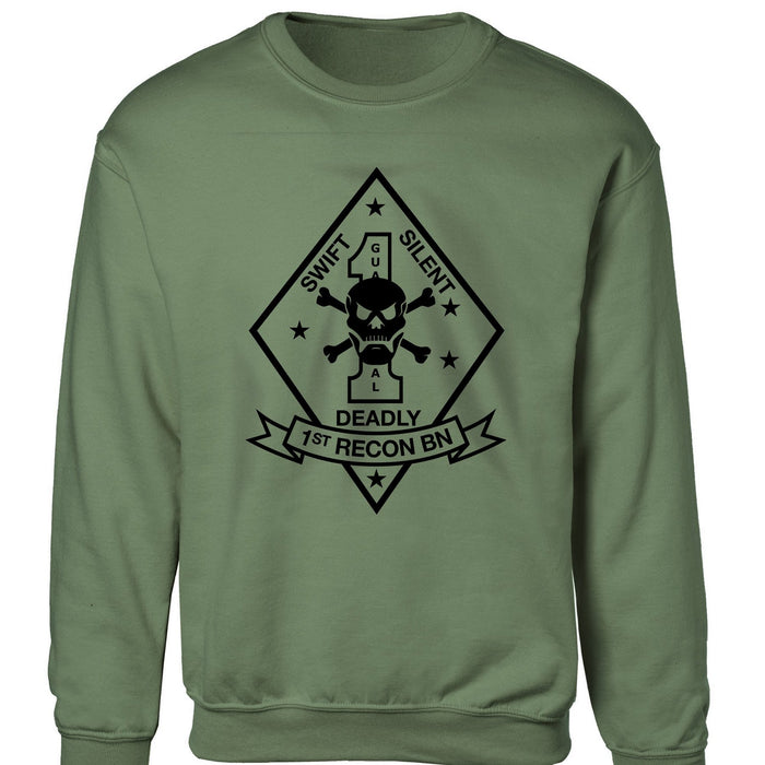 1st Recon Battalion Sweatshirt - SGT GRIT