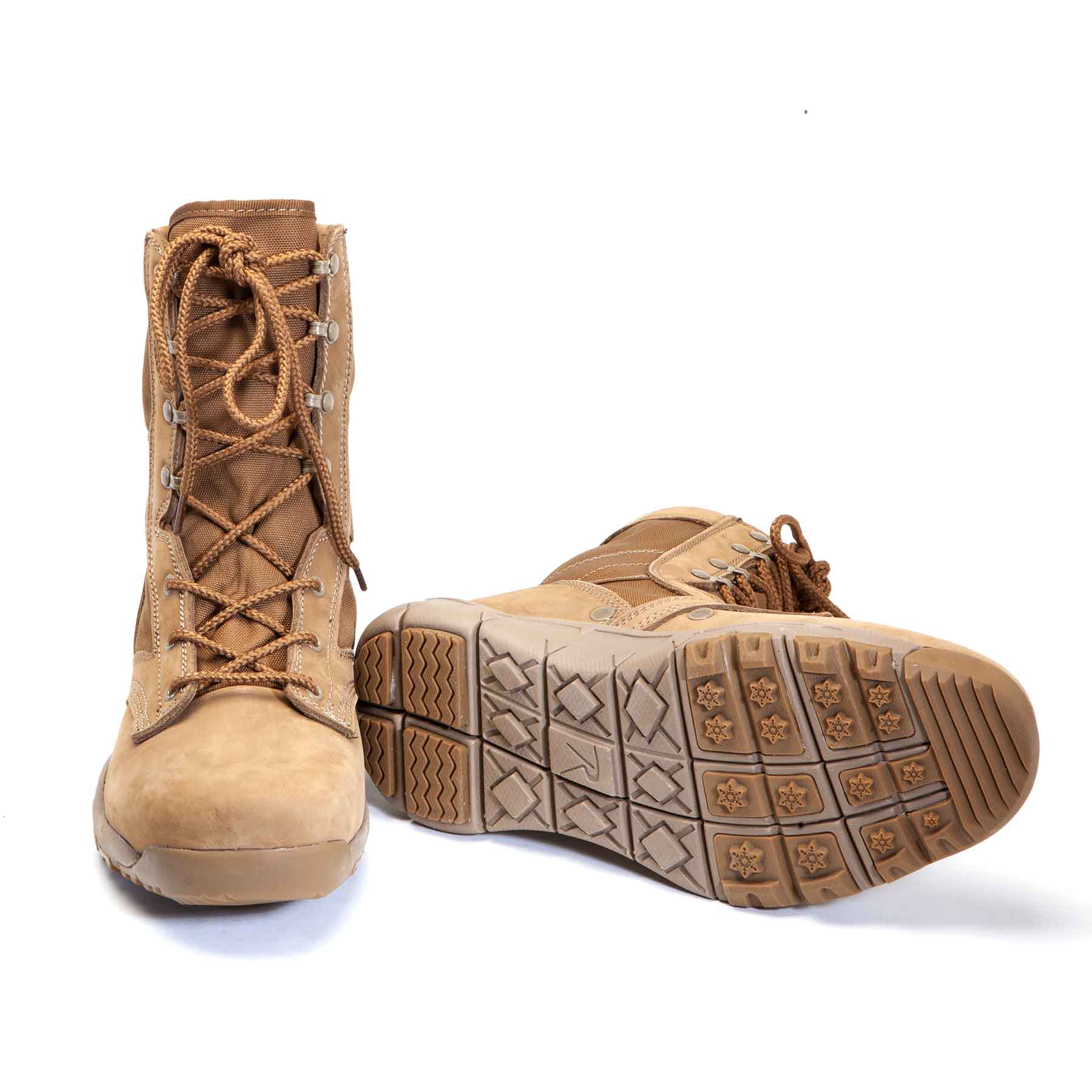 Rothco Coyote Brown AR 670-1 Compliant Tactical Boots – Men's 6" High, Suede