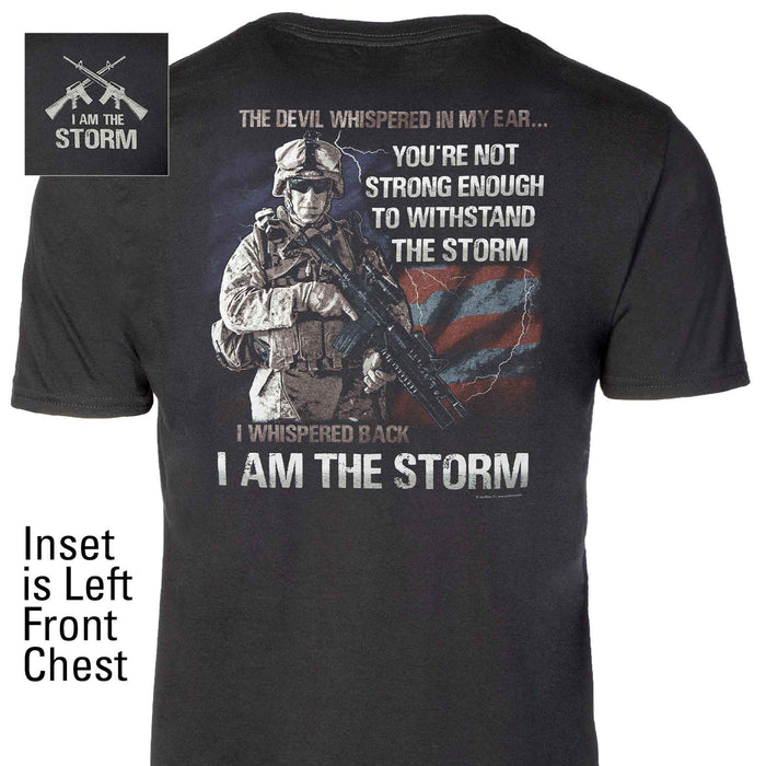 I Am The Storm T-shirt - SGT GRIT