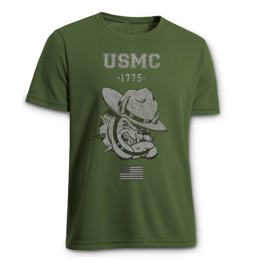USMC Bulldog Performance T-shirt - SGT GRIT
