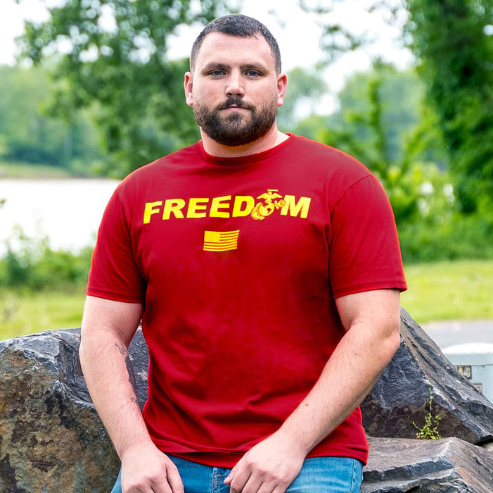 Red & Navy Freedom T-Shirts - SGT GRIT