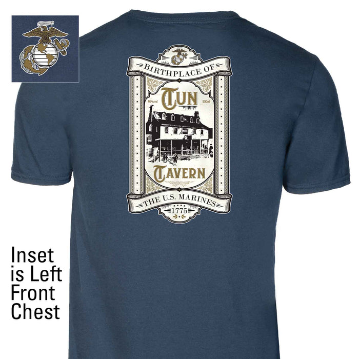 Marine Corps Birthplace Tun Tavern T-shirt - SGT GRIT