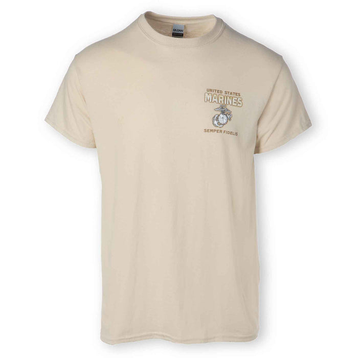 Marine Corps Warrior Graphic T-Shirt 100% Cotton - SGT GRIT