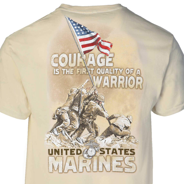 Marine Corps Warrior Graphic T-Shirt 100% Cotton