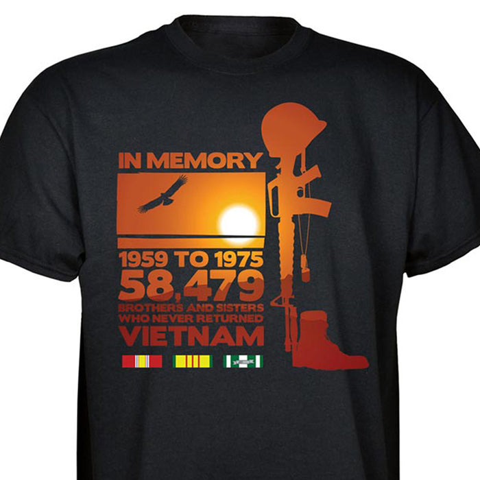 In Memory Of Vietnam T-shirt - SGT GRIT