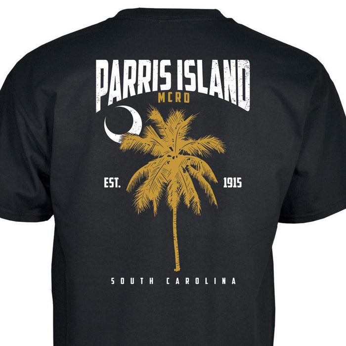 Parris Island MCRD Palm T-shirt