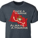 Marine Corps 'Once a Marine, Always a Marine' Graphic T-shirt - SGT GRIT