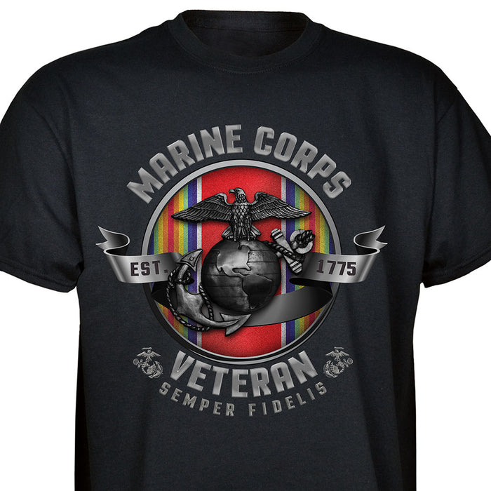 Customizable by Conflict Marine Corps Veterans T-shirt