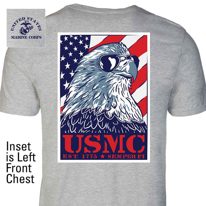 Eagle With Shades T-shirt