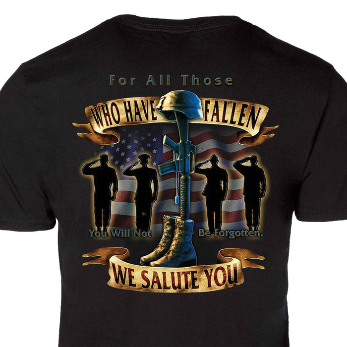 We Salute You T-shirt - SGT GRIT