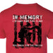 In Memory T-shirt - SGT GRIT
