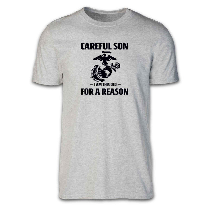Marine Graphic 'Careful Son' Short-Sleeve T-shirt